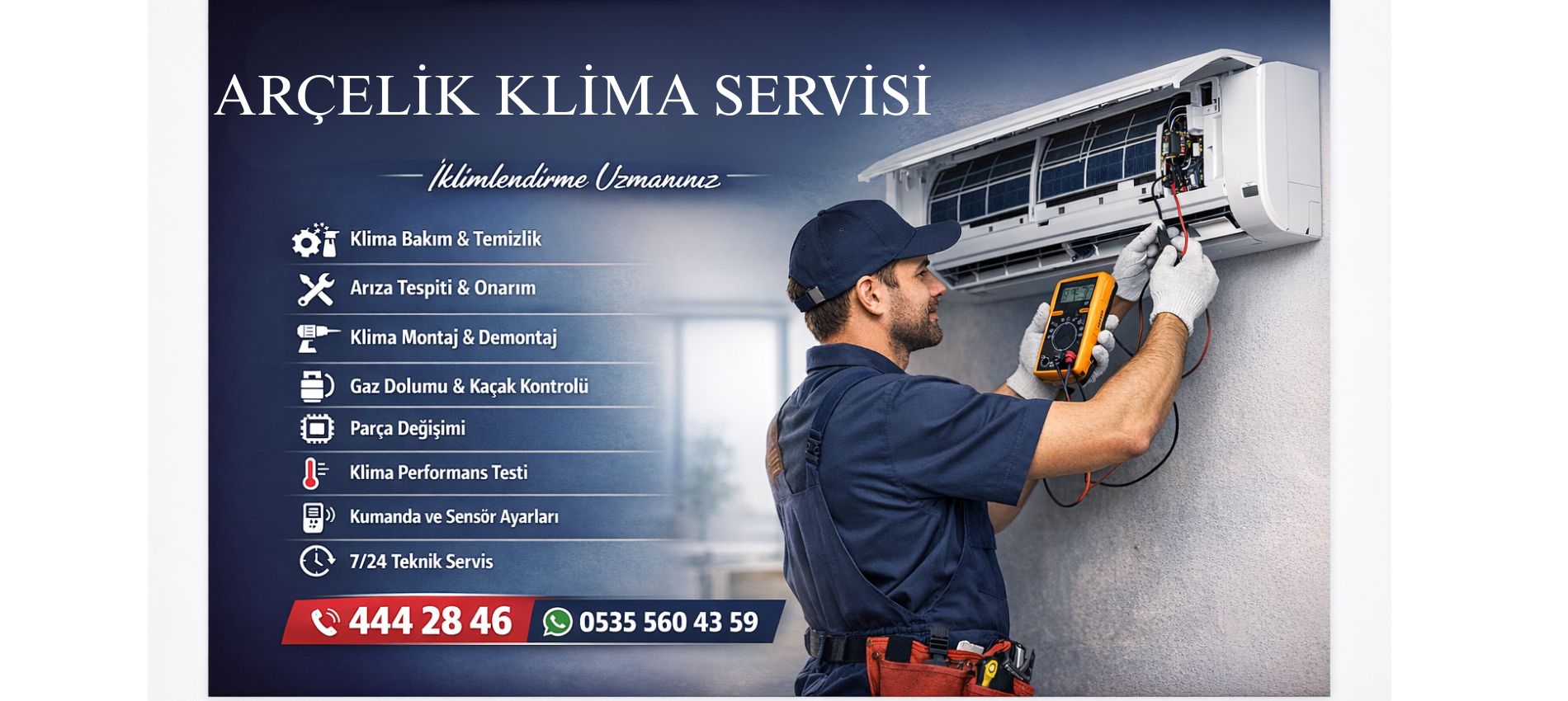 Arçelik Klima Servisi